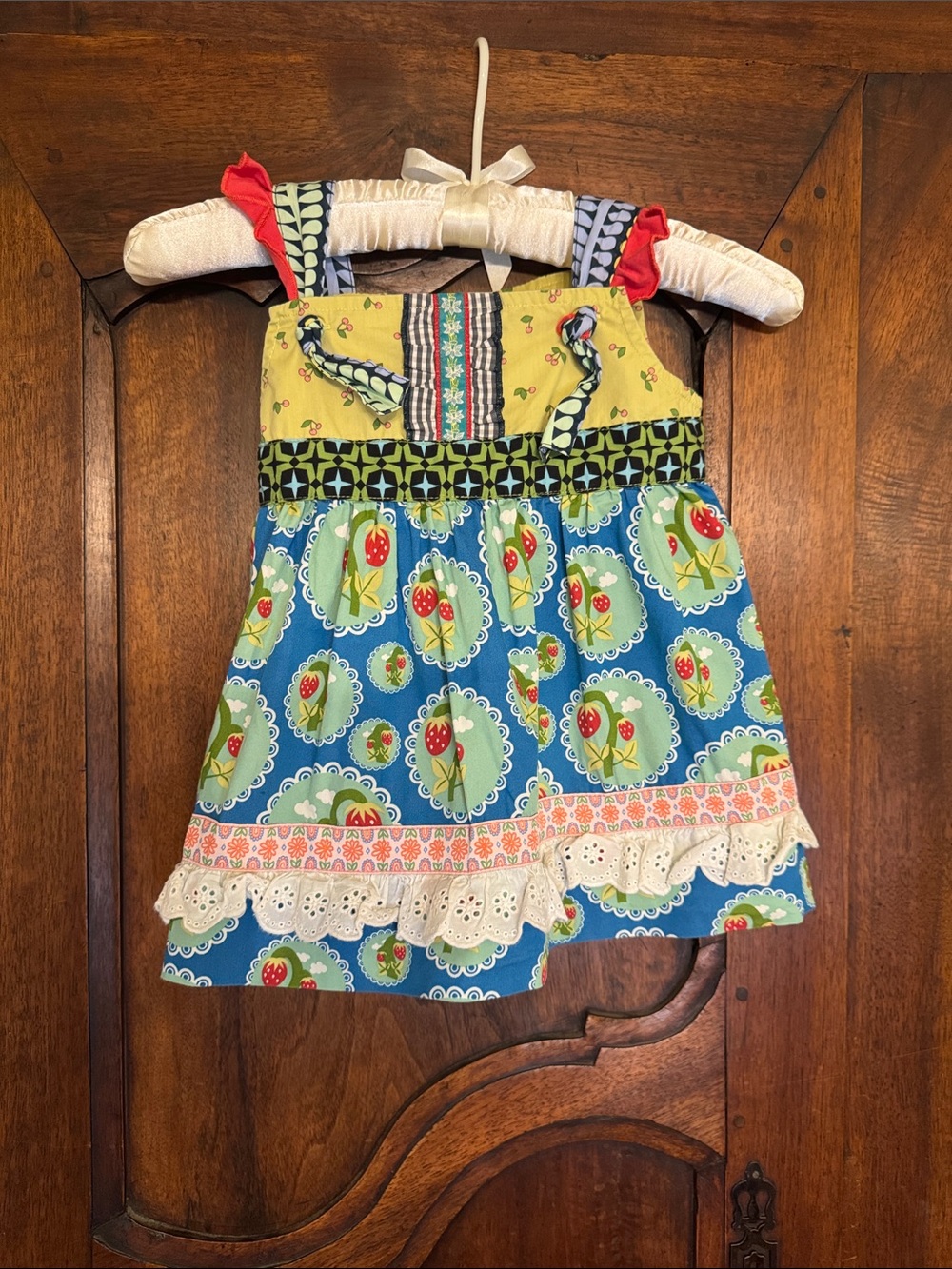 Matilda Jane Yellow Cherry Print Top